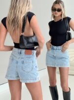 Gazelle Denim Skort Light Wash - Image 7