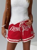 Ny Trackstar Shorts Red - Image 9