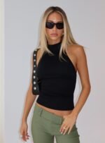 Merril Halter Top Black - Image 8