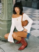 Cafe Pari Jumper White - Image 9