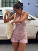 Electric Night Shorts Pink Stripe - Image 6