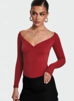 Loveydove Bodysuit Burgundy