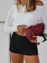 Two Lovers Low Rise Short Black - Image 8