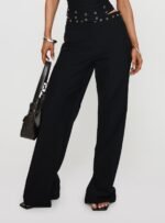 Passionette Trousers Black Petite - Image 2