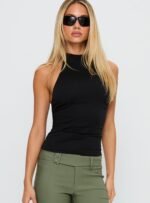 Merril Halter Top Black - Image 2