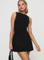 Anse Mini Dress Black - Image 2