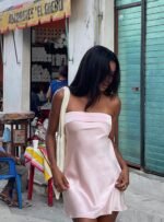 Phillipa Mini Dress Pink - Image 7
