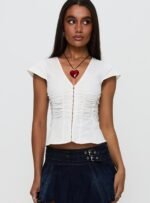Indulgence Corset Top White - Image 2