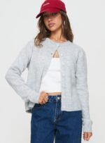 Denmark Cardigan Grey - Image 2