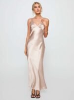 Northern Star Maxi Dress Champagne - Image 2