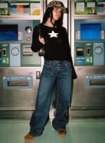 Big Star Knit Jumper Black - Image 3