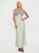 Saije Maxi Dress Multi Floral - Image 3