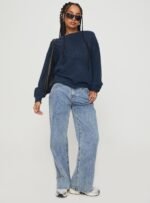 Ryanna Jumper Navy - Image 3
