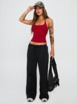 Ezekiel Nylon Top Red - Image 3