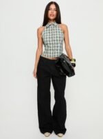 Serenitia Mid Rise Relaxed Jeans Jet Black - Image 3
