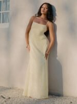 South Of France Maxi Dress Yellow Petite - Image 7