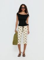 Unbothered Corset Top Black - Image 3