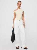 Lando Low Rise Straight Leg Jeans White - Image 3