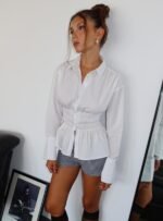 Hot Commodity Micro Shorts Black Gingham - Image 10