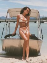 Keyton Bikini Top White / Red - Image 2