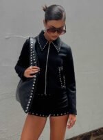 Houdini Eyelet Mini Short Black - Image 13