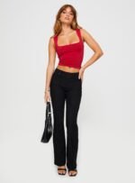 Kinkirk Flared Pants Black Tall - Image 3