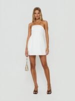 Spader Corset Mini Dress White - Image 3