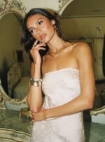 Salvin Strapless Maxi Dress Champagne - Image 3