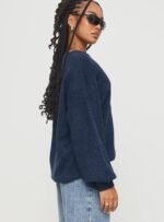 Ryanna Jumper Navy - Image 4