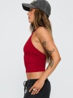 Ezekiel Nylon Top Red - Image 4