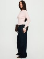 Serenitia Mid Rise Relaxed Jeans Dark Raw Wash - Image 6