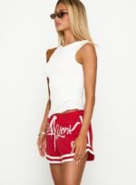 Ny Trackstar Shorts Red - Image 4
