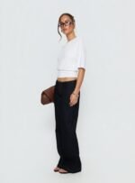 Buenos No Waist Low Rise Straight Leg Jeans Raw Denim - Image 4