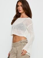 Cafe Pari Jumper White - Image 4
