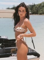 Keyton Bikini Top White / Red - Image 3