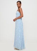 South Of France Maxi Dress Blue - Image 5