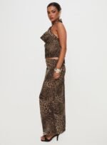 Eleganza Maxi Skirt Leopard - Image 10