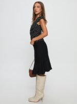 With Kindness Midi Skirt Black - Image 4