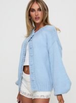 Edern Cardigan Blue - Image 4