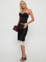 Anchored Midi Skirt Noir - Image 4