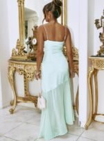 Aurellia Splice Maxi Dress Ice Blue - Image 4