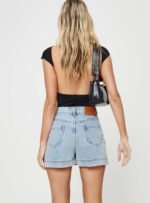Gazelle Denim Skort Light Wash - Image 6