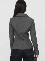 Holley Tweedle Jacket Grey - Image 4