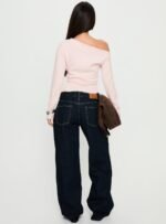 Serenitia Mid Rise Relaxed Jeans Dark Raw Wash - Image 7