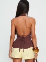 Electric Night Shorts Yellow Stripe - Image 5