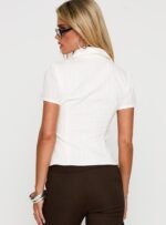 What A Show Button Up Top White - Image 5