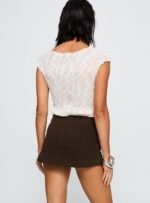 Rookie Belted Skort Brown - Image 5