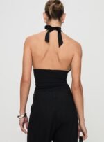Whimsy Halter Top Black - Image 5