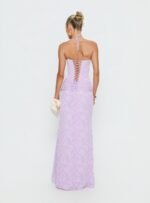 Love From Portofino Corset Maxi Dress Lilac - Image 5