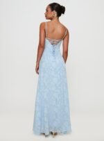 South Of France Maxi Dress Blue - Image 6